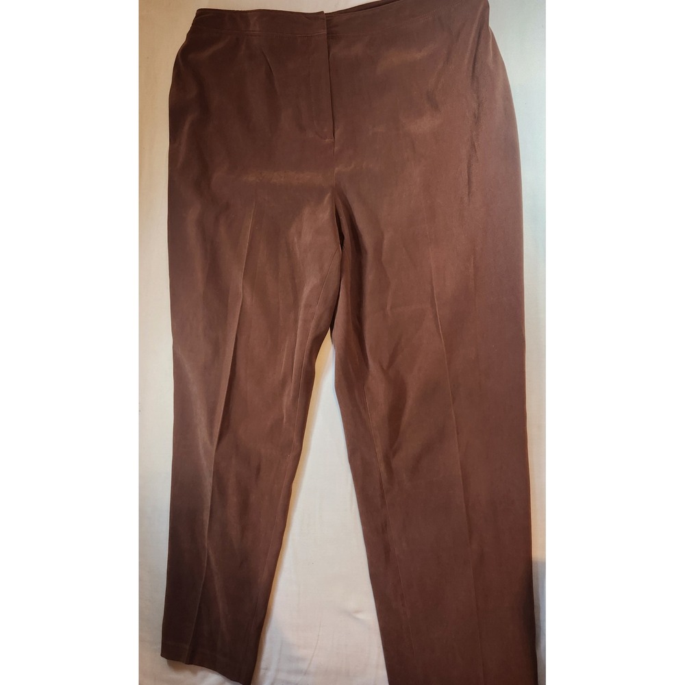 Jessica Brown Straight Leg Trousers Plus Size 18W Pants old money